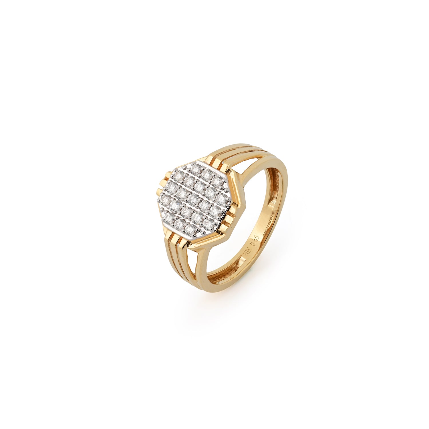 Luca Signet Diamond Ring