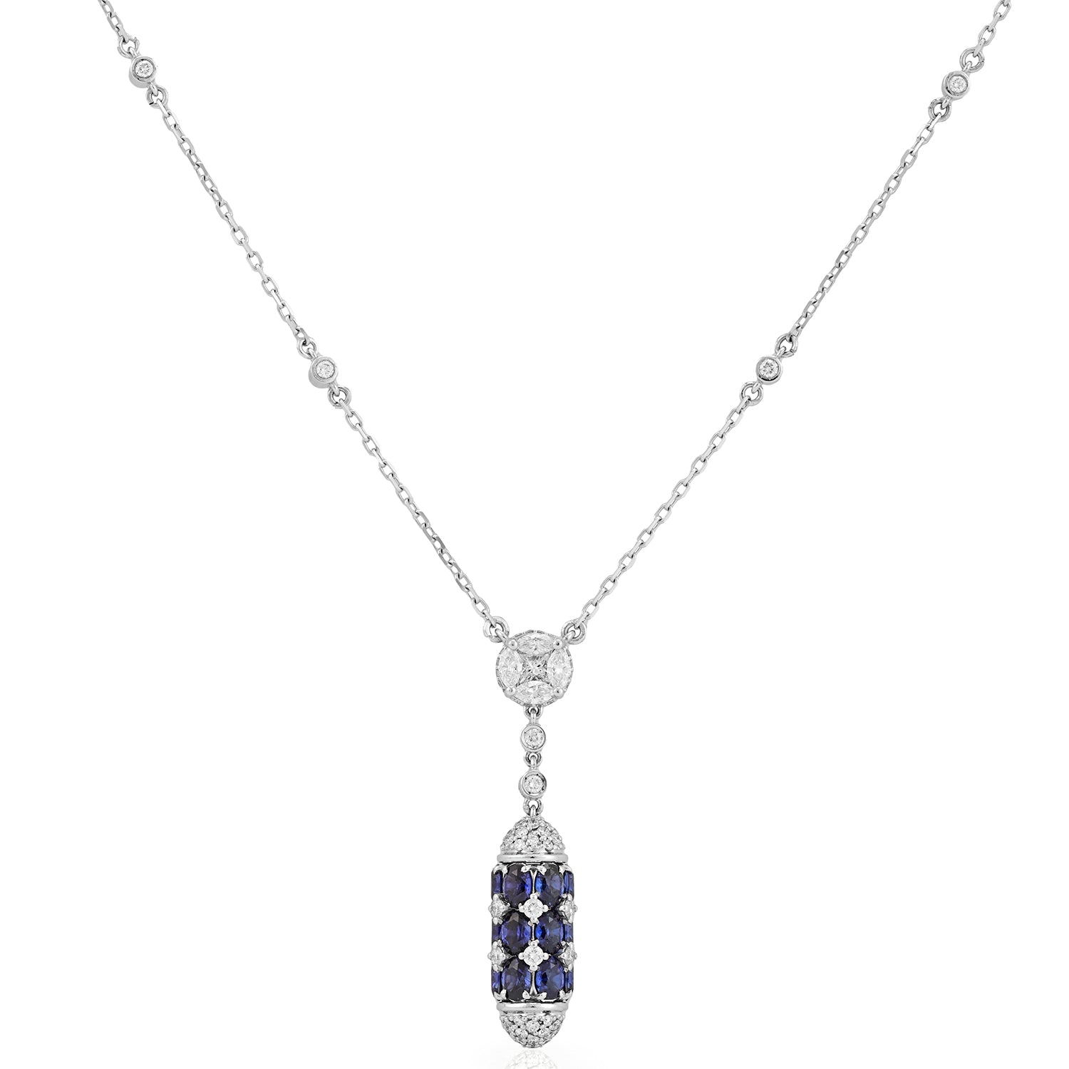 The Royal Velvet Diamond Necklace
