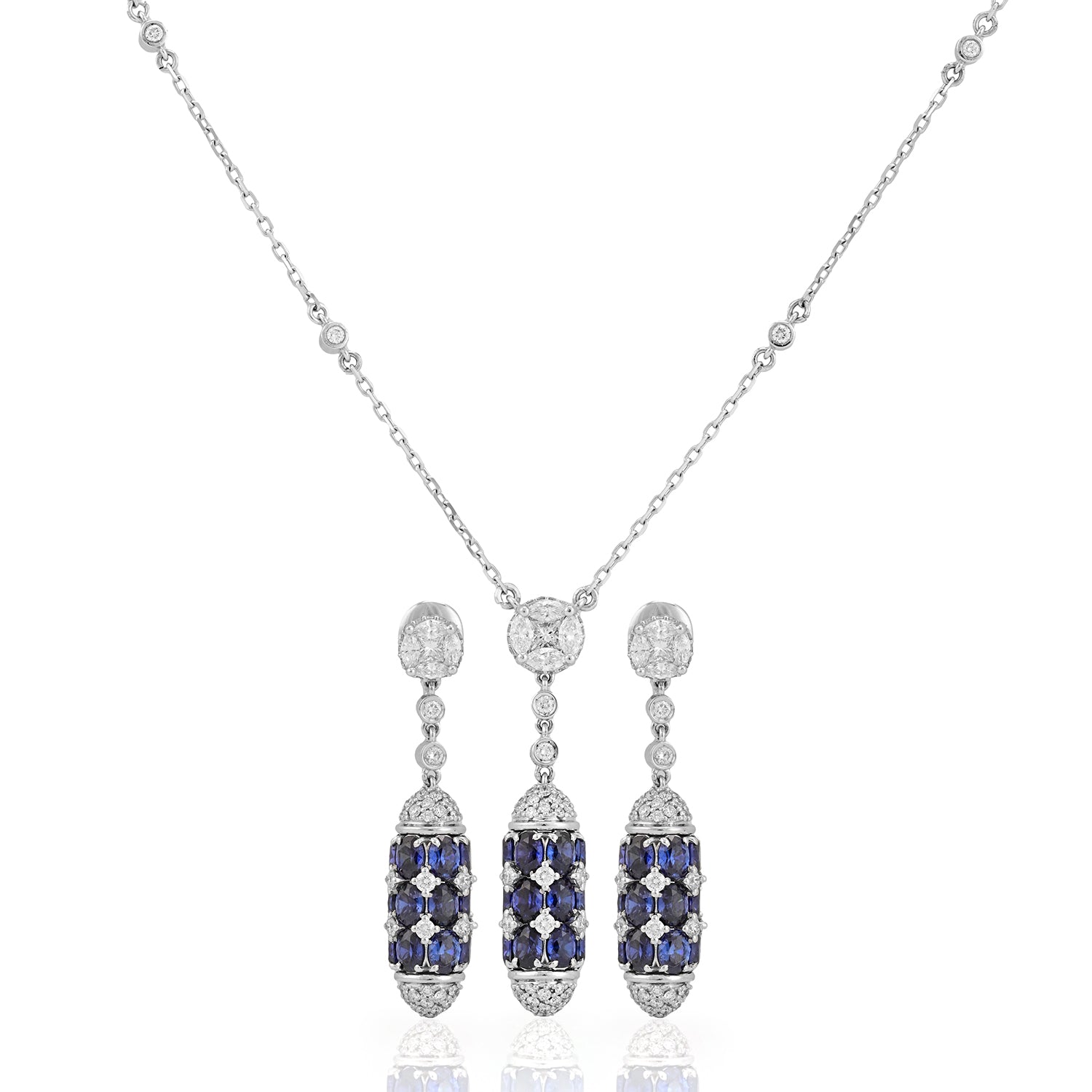 The Royal Velvet Diamond Necklace