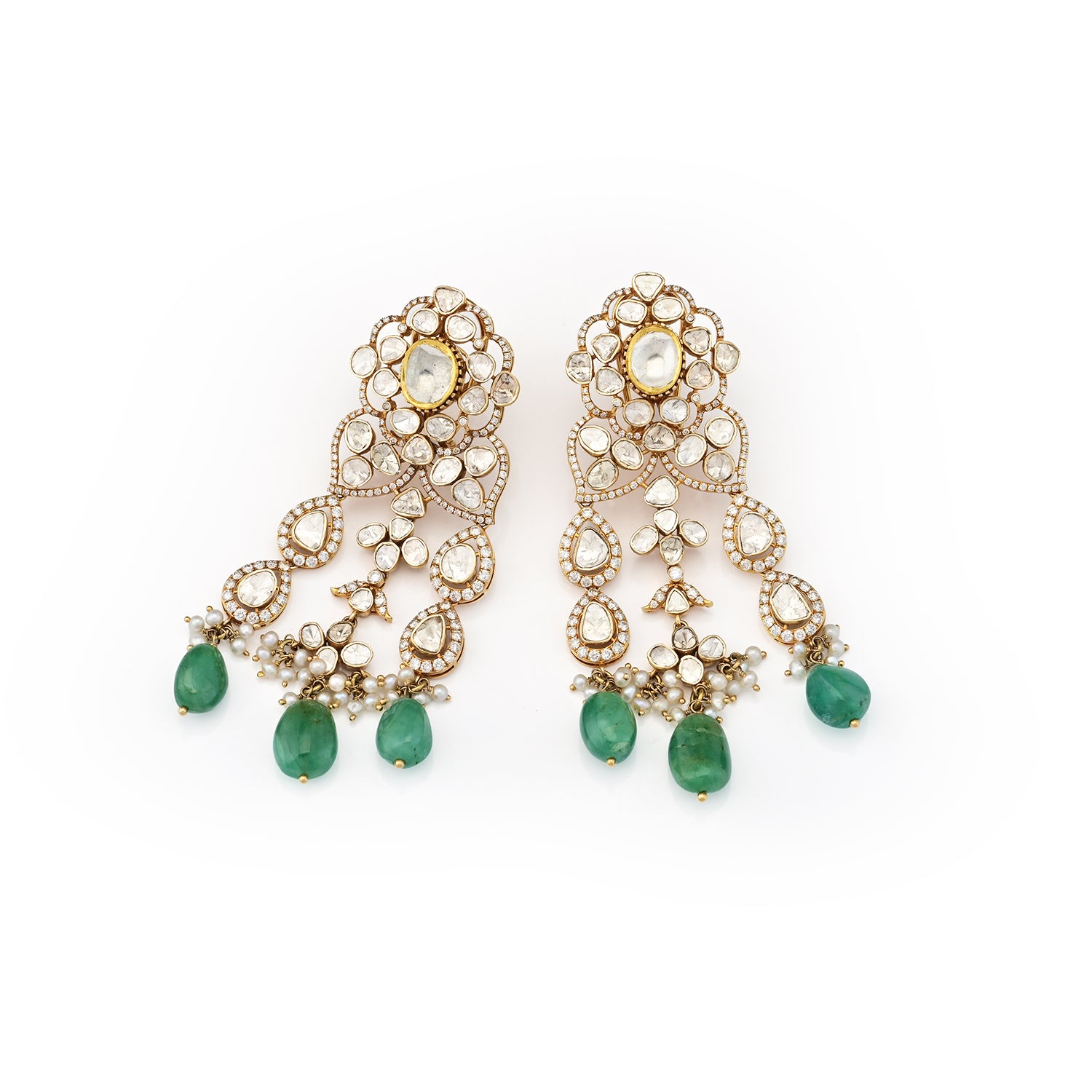 Zarelle Polki Necklace Set