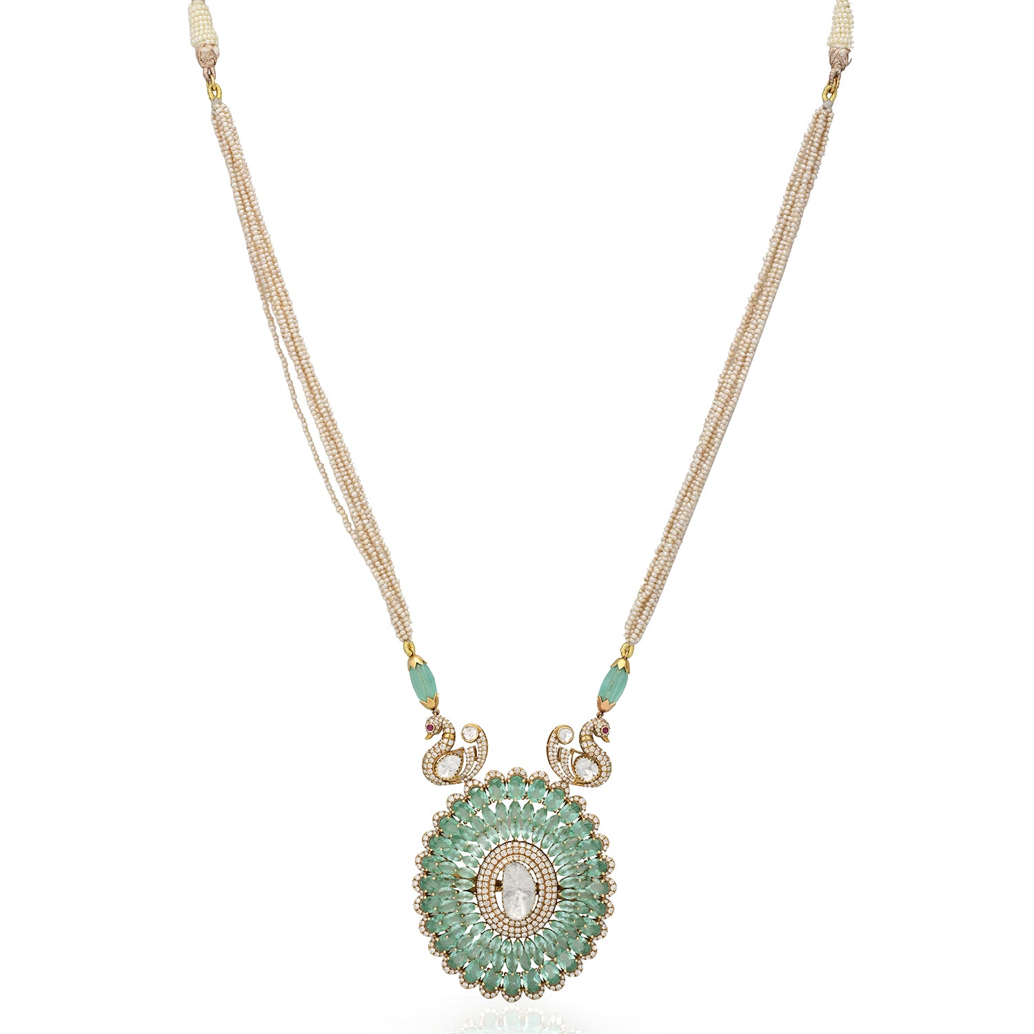 Noorvaya Polki Necklace Set