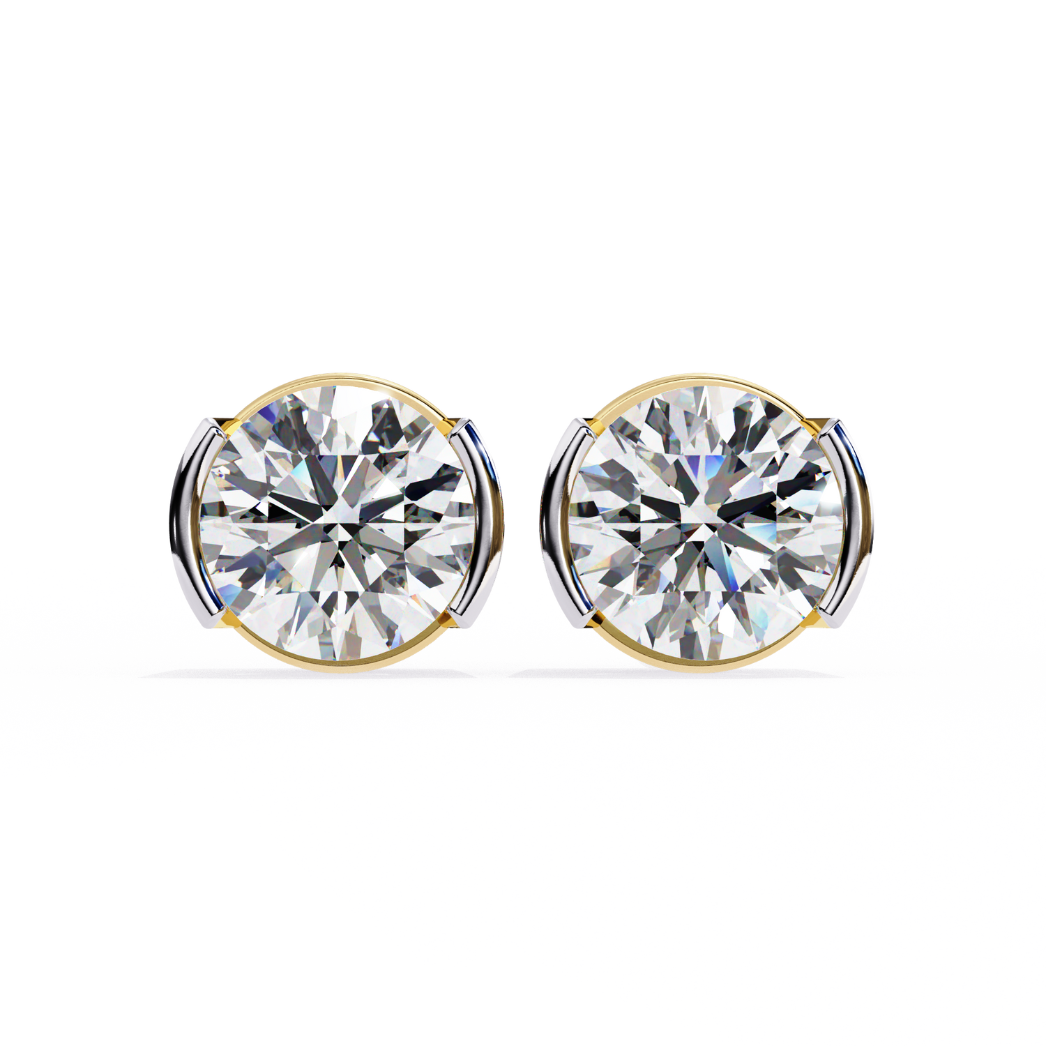 Daisy Solitaire Earring