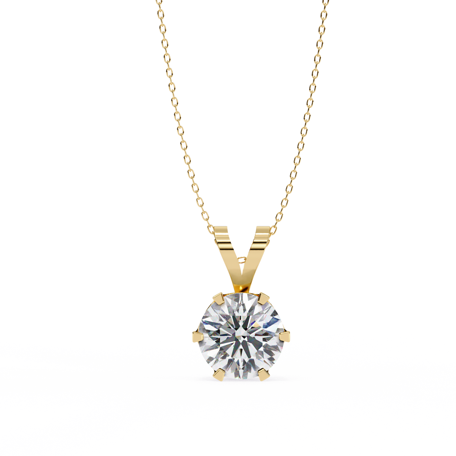 Brynlee Solitaire Pendant
