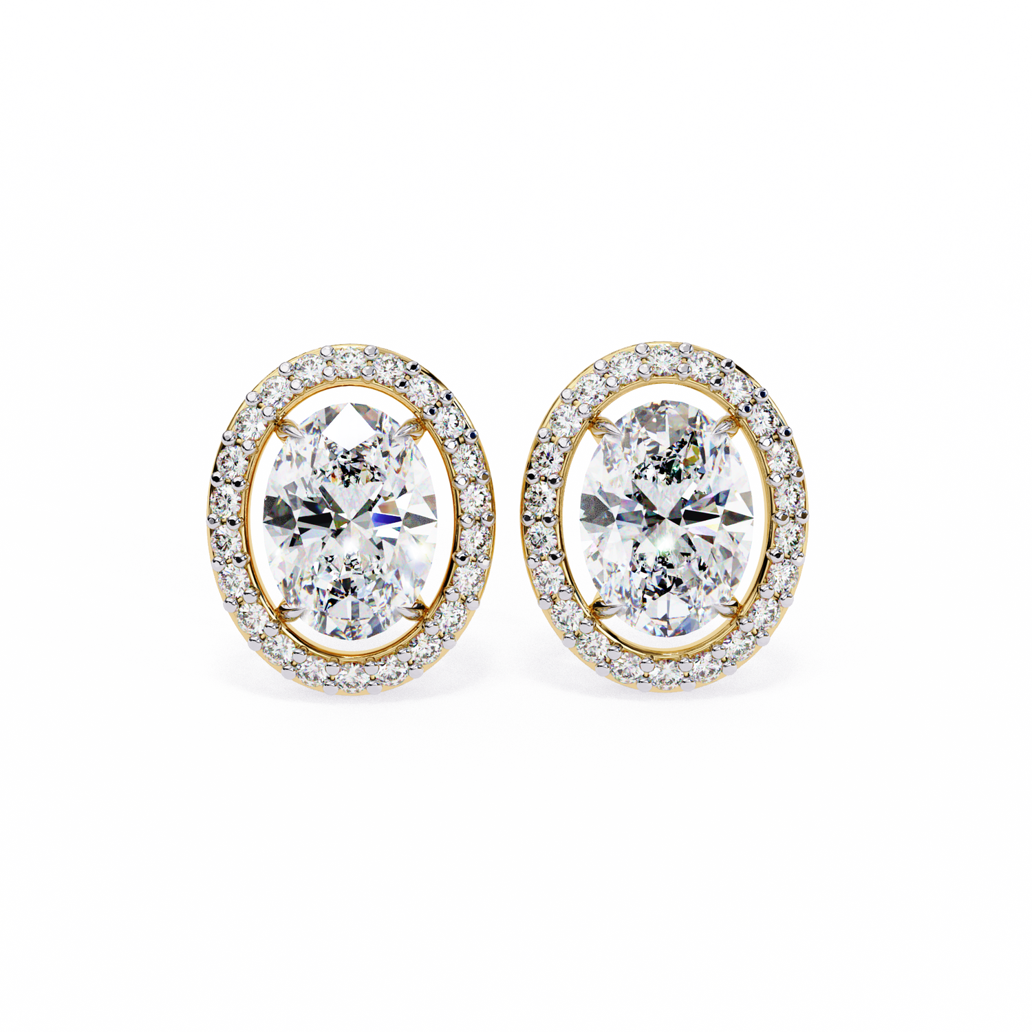 Rosa Solitaire Earring