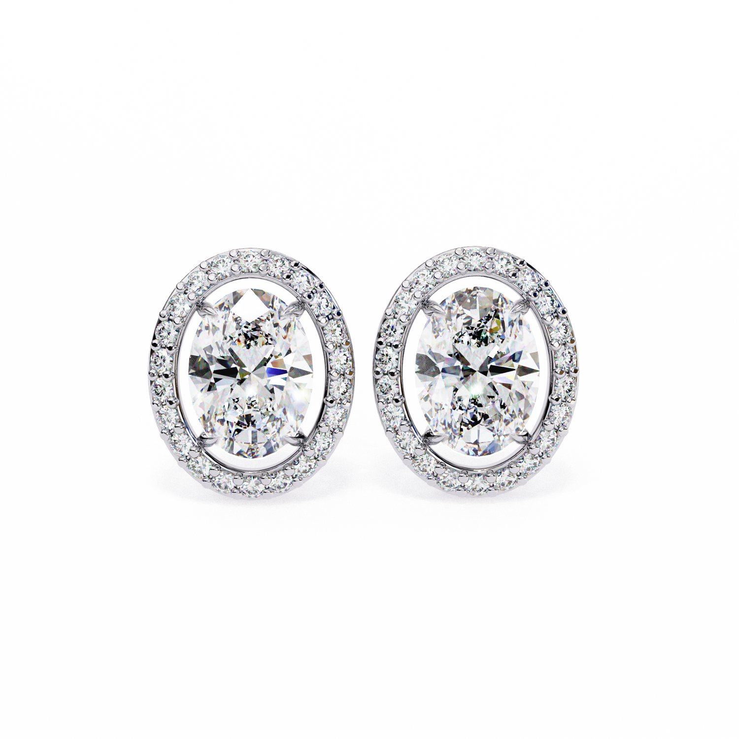 Rosa Solitaire Earring