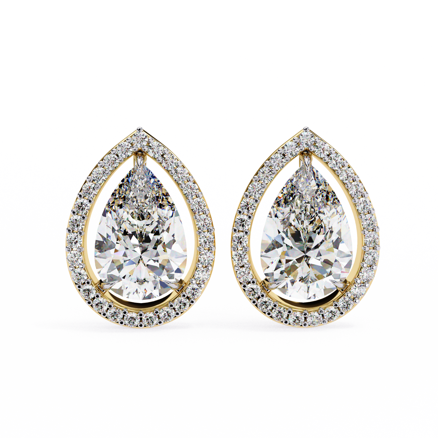 Luna Solitaire Earring