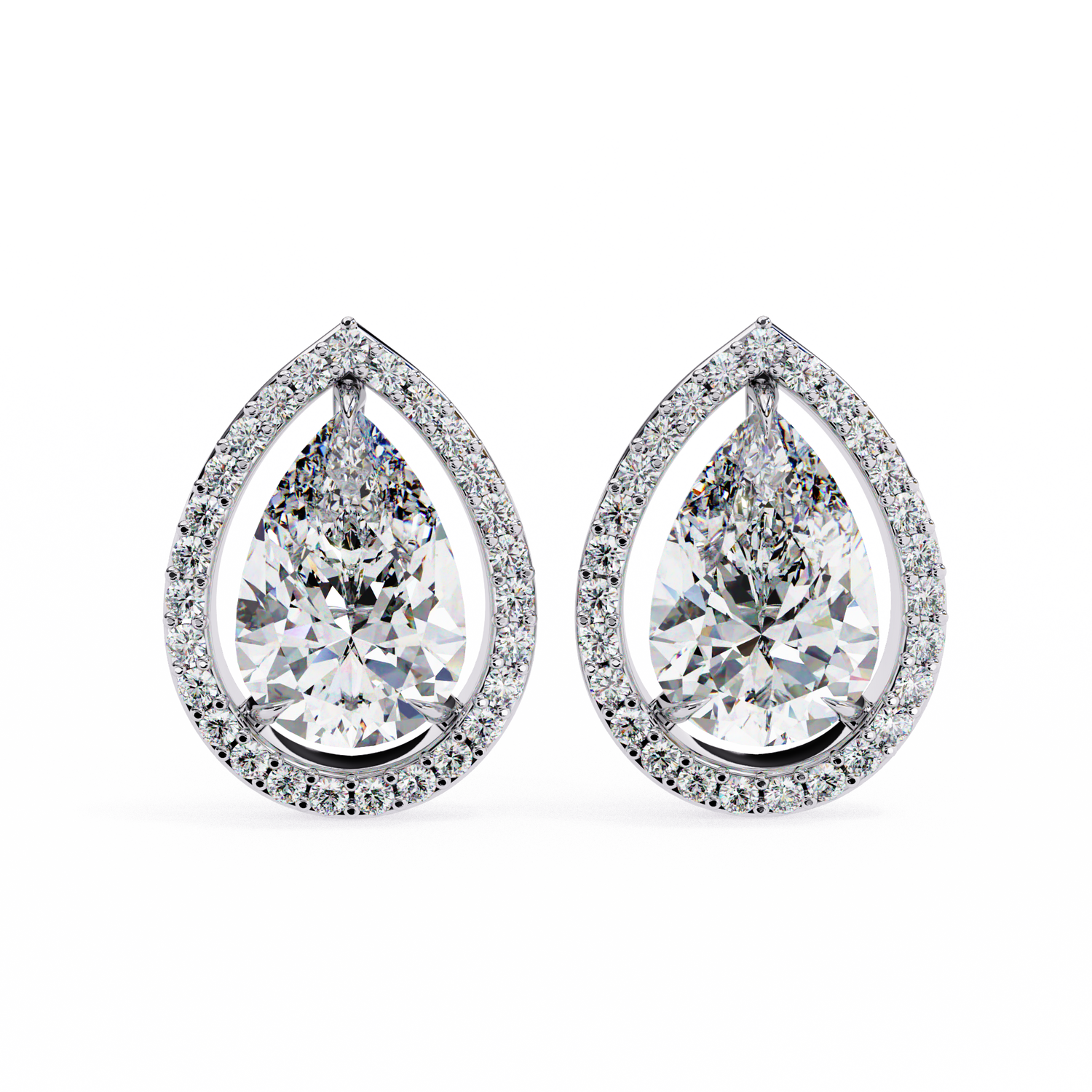 Luna Solitaire Earring