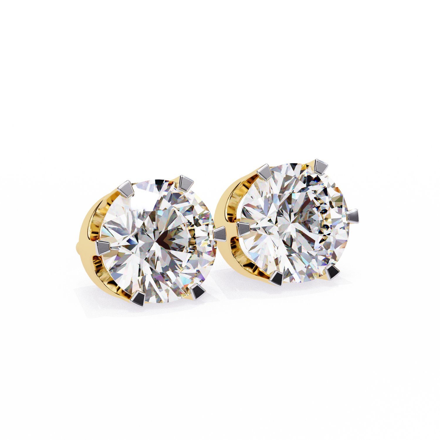Diane Solitaire Earring