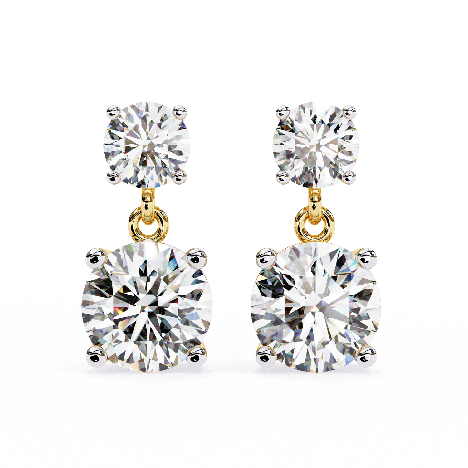 Evelyn Solitaire Earring