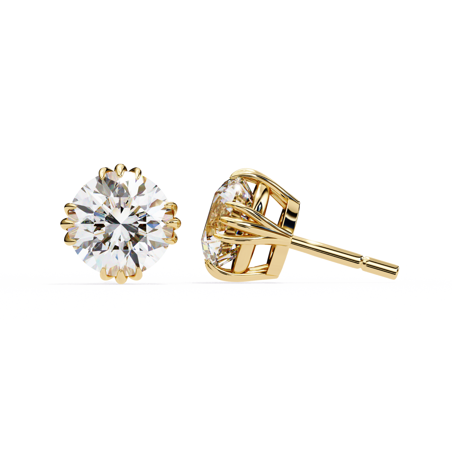 Rumi Solitaire Earring