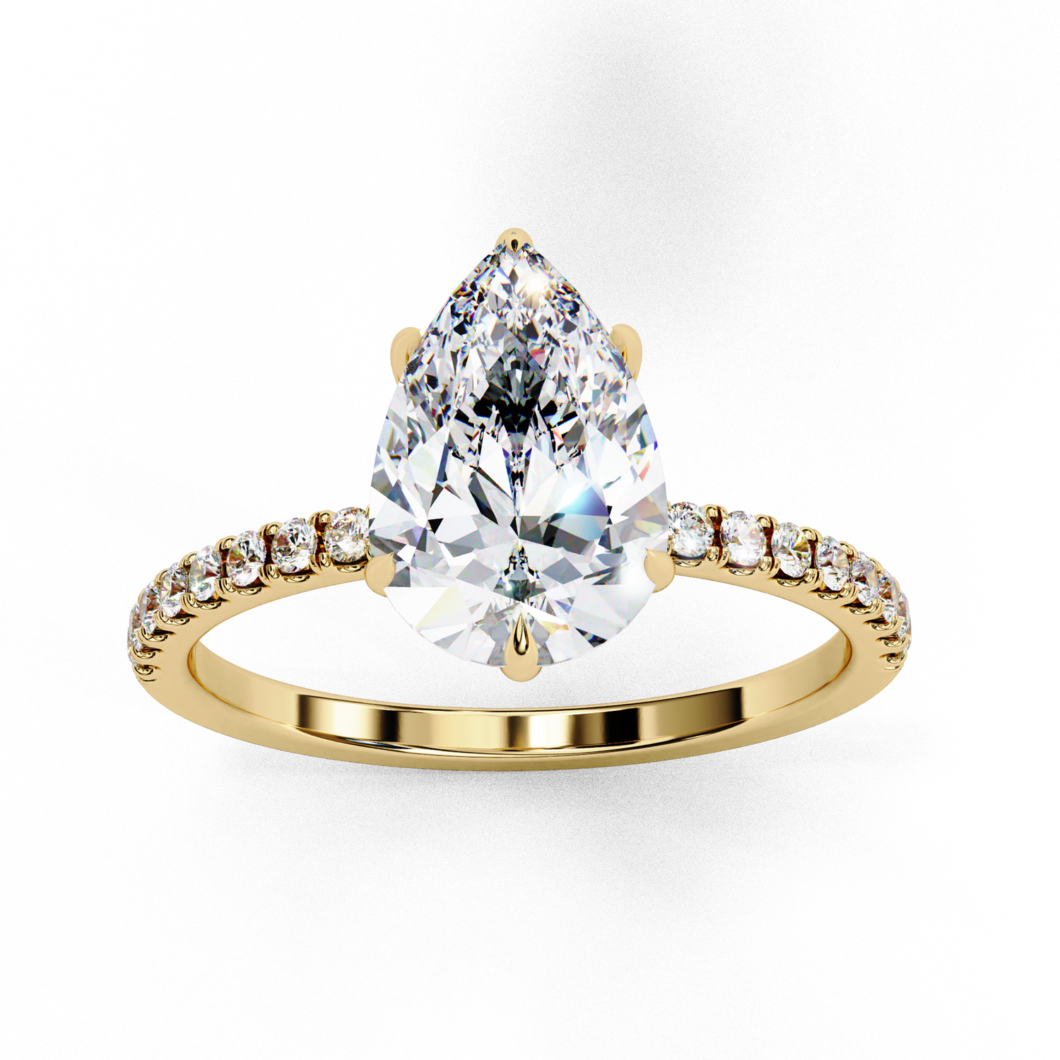 Zavian Solitaire Ring