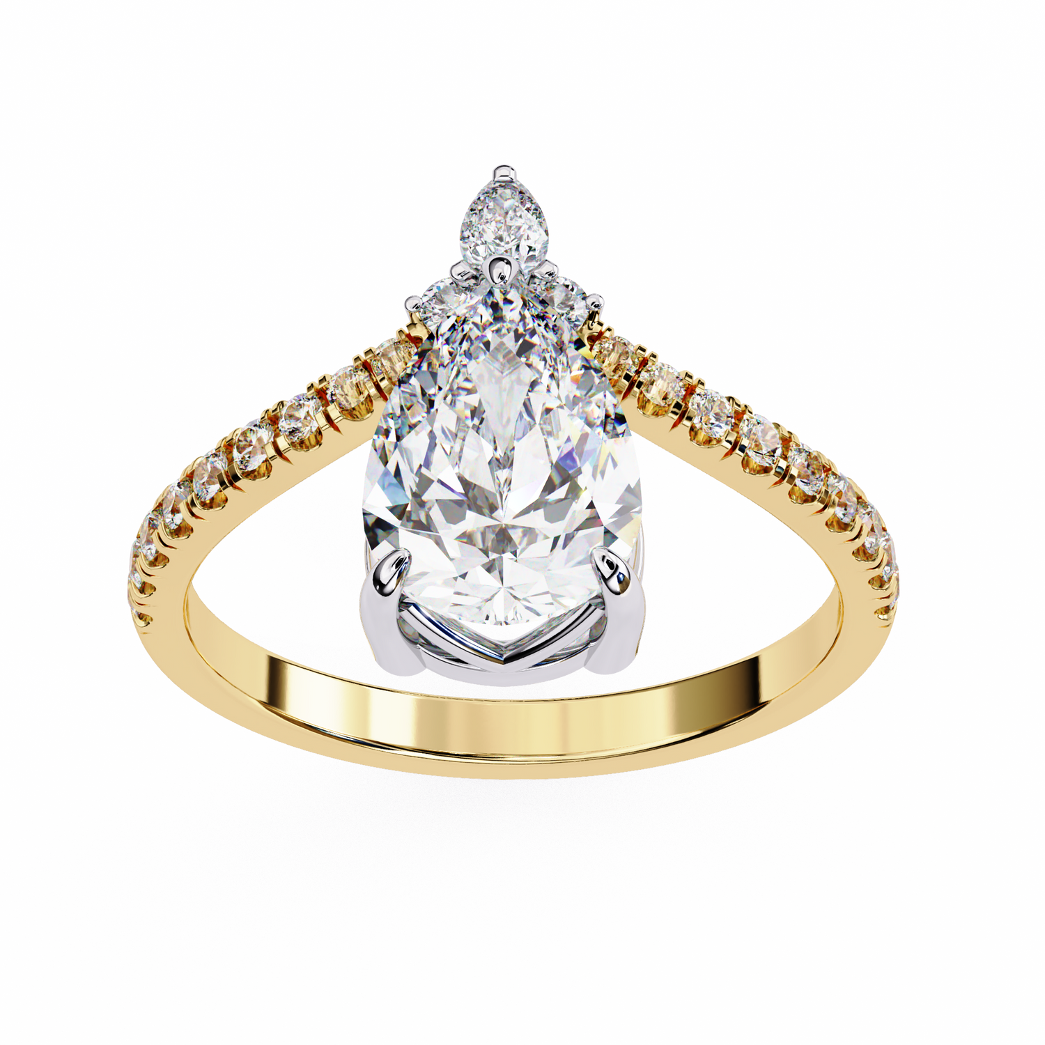 Aura Solitaire Ring