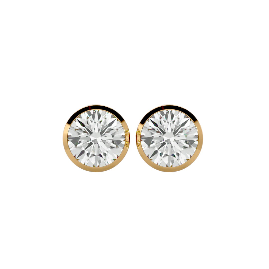 Avery Solitaire Earring