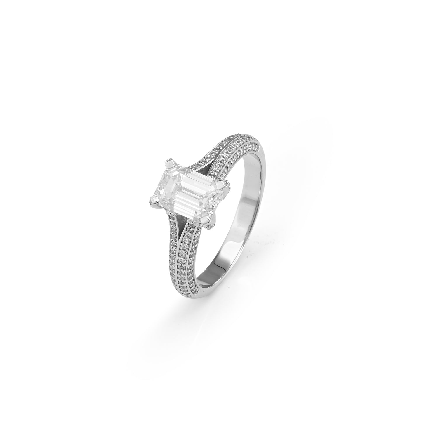 The Glazier Solitaire Ring