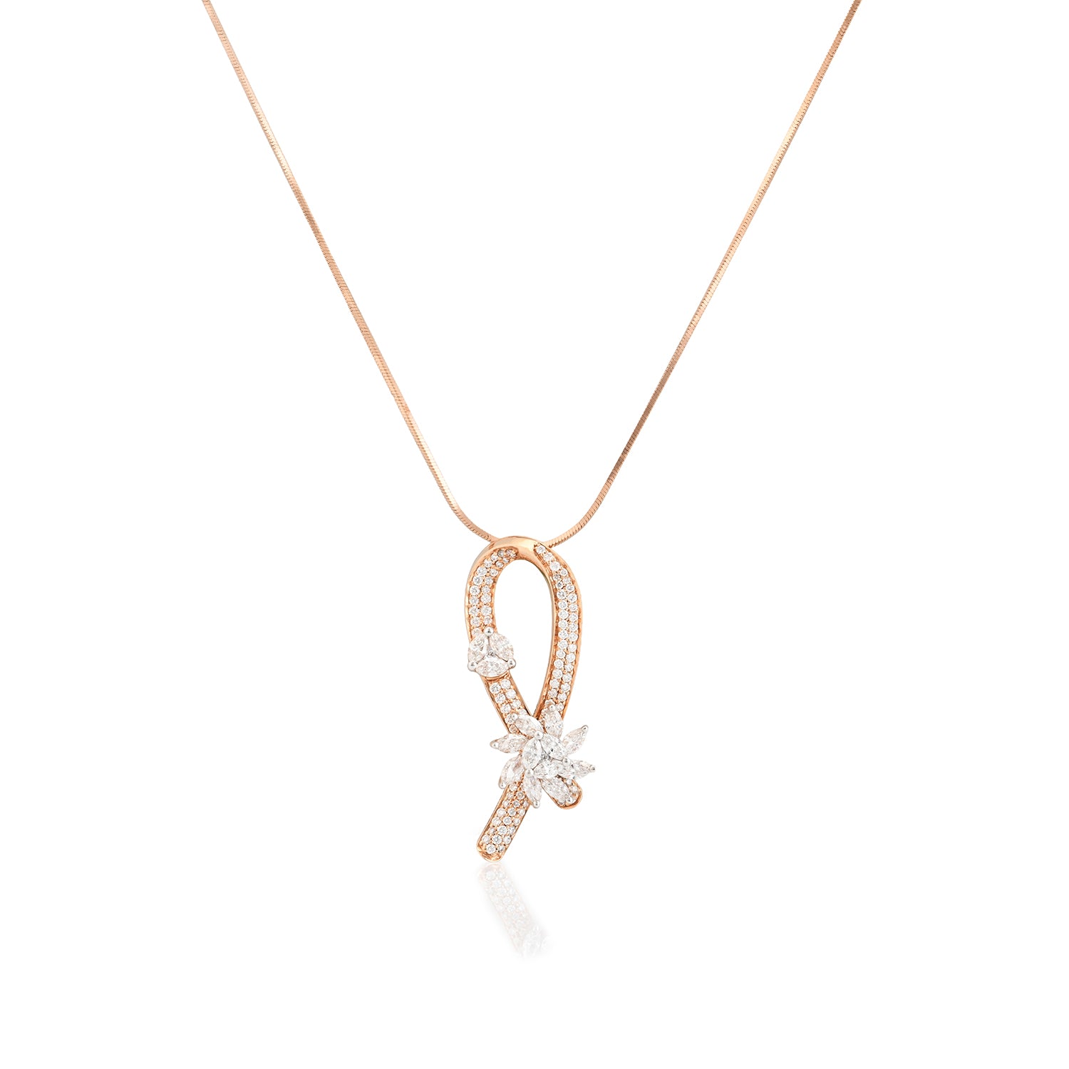 Celon Diamond Pendant Set