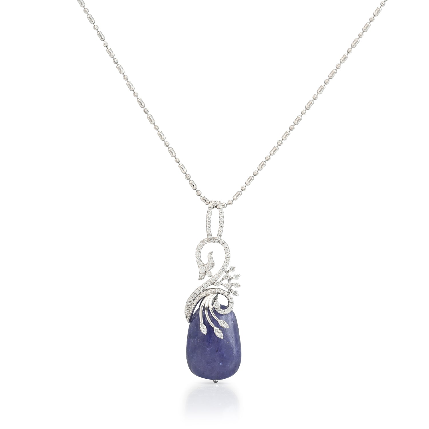Midnight Orb Diamond Necklace Set
