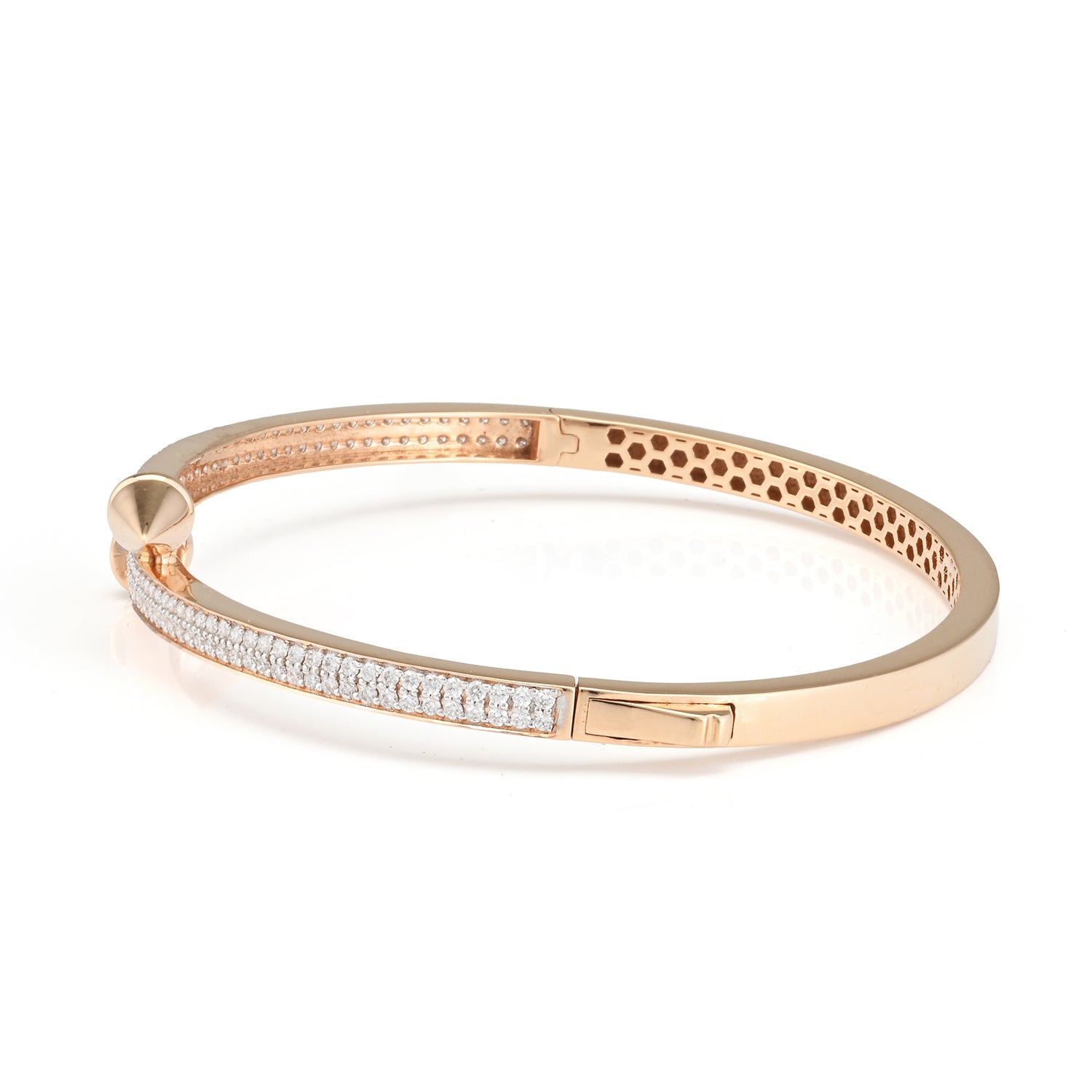 The Clavis cuff Diamond Bracelet