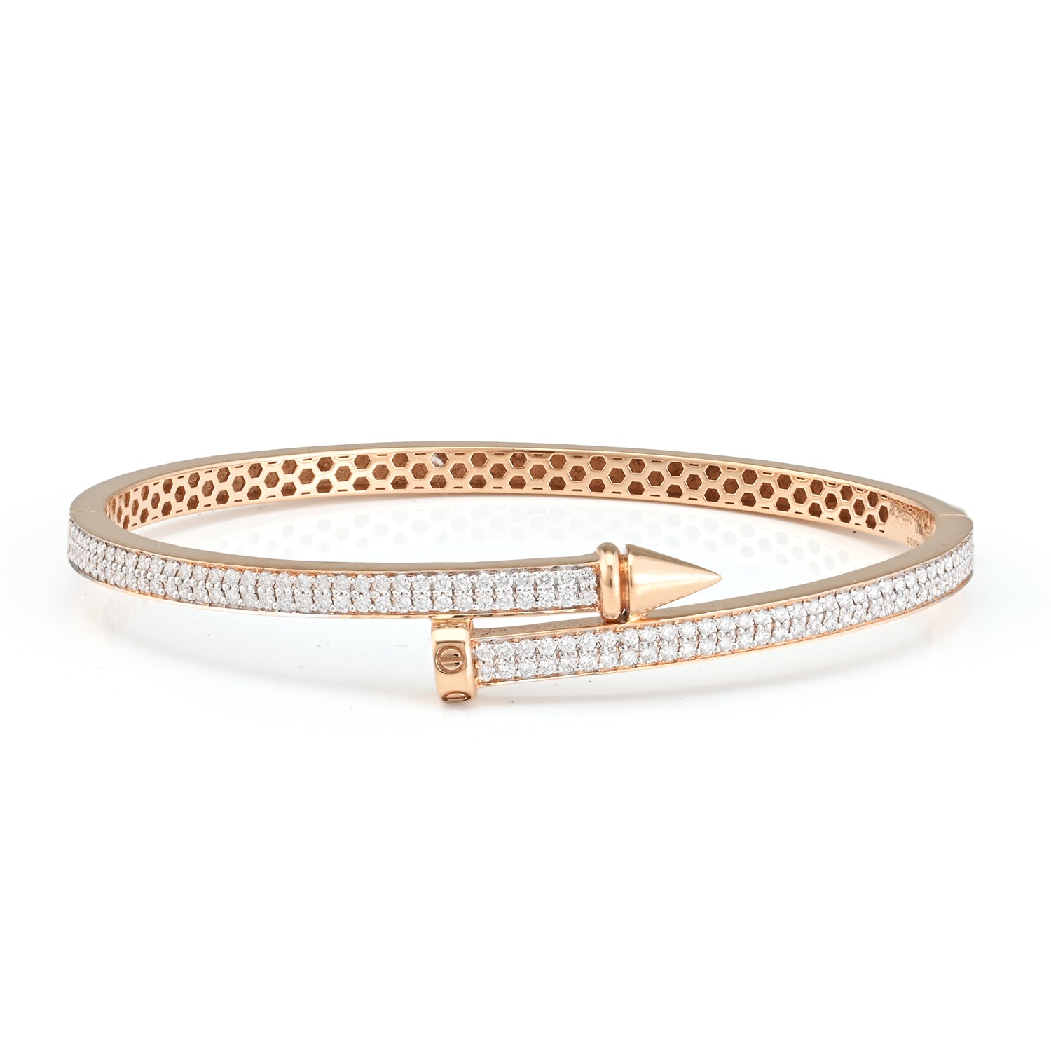 The Clavis cuff Diamond Bracelet
