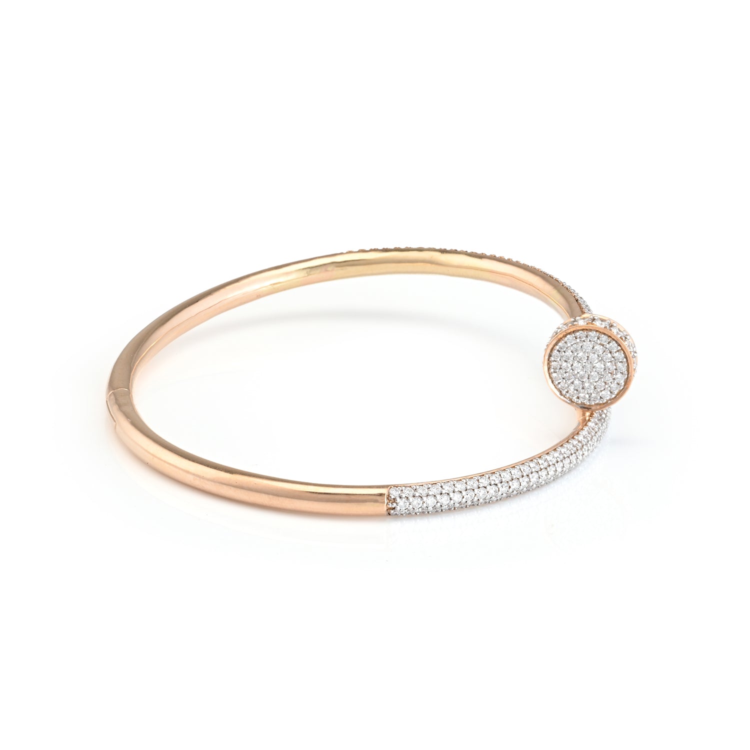 The Axiom Cuff Diamond Bracelet