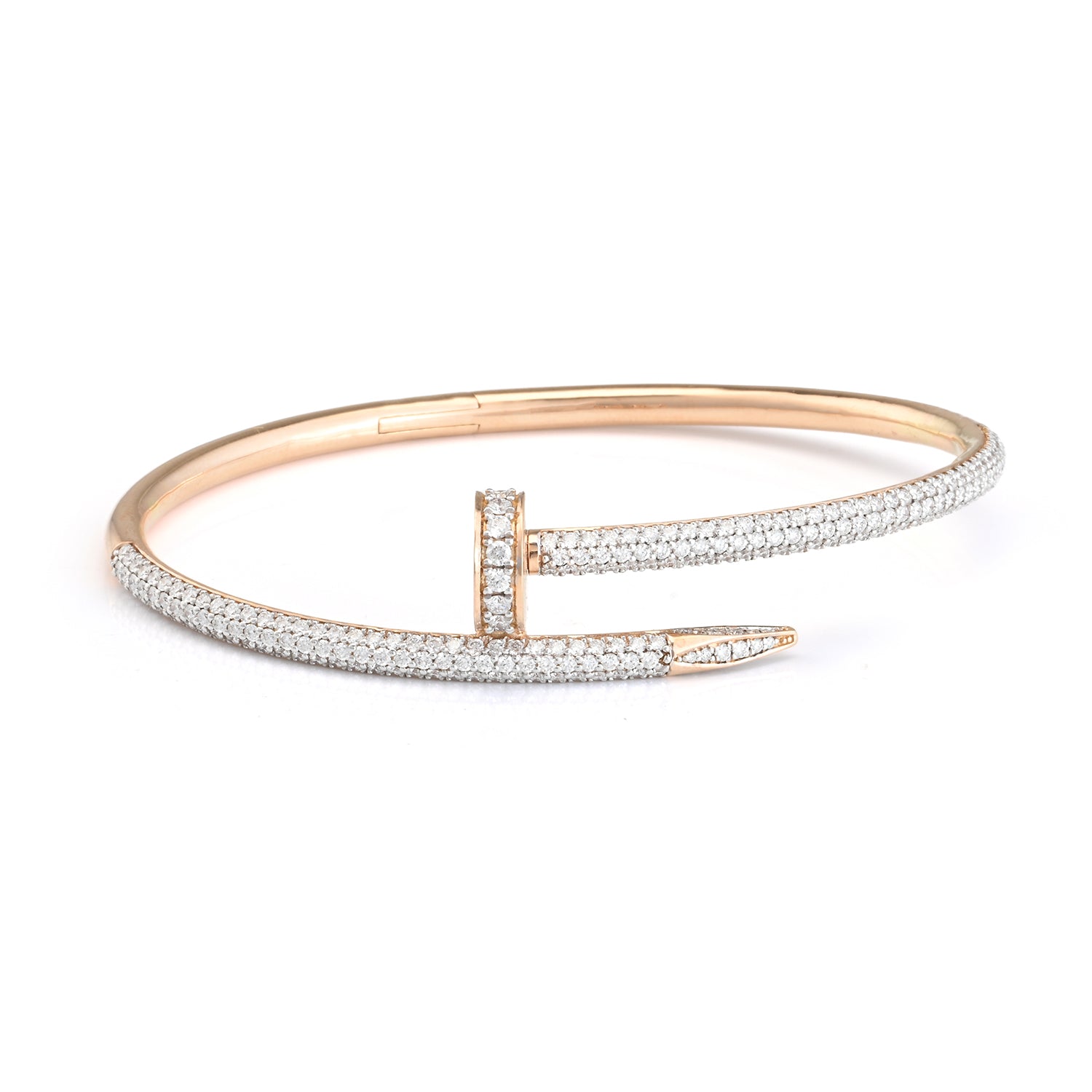 The Axiom Cuff Diamond Bracelet