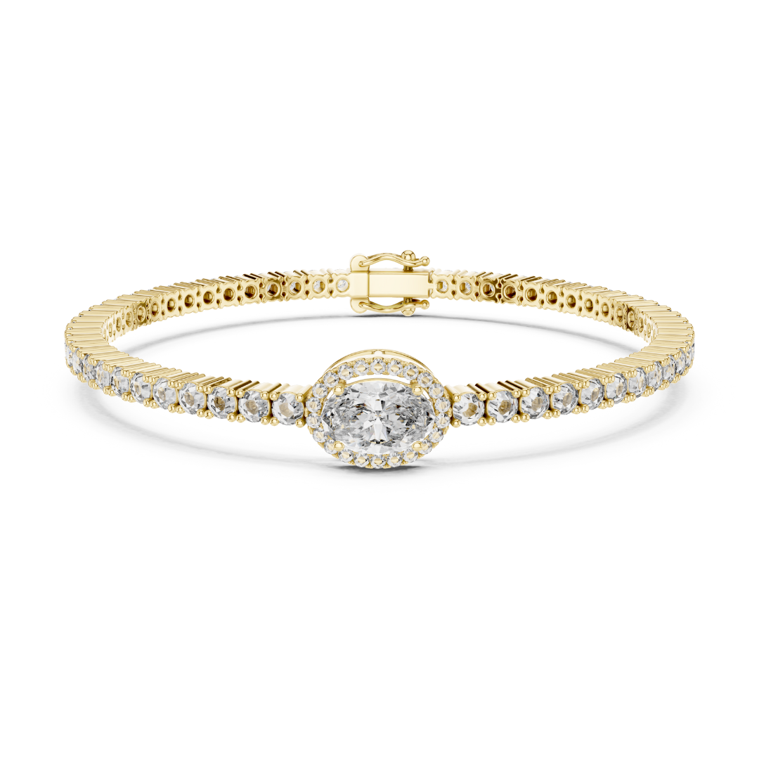 Omega Diamond Bracelet