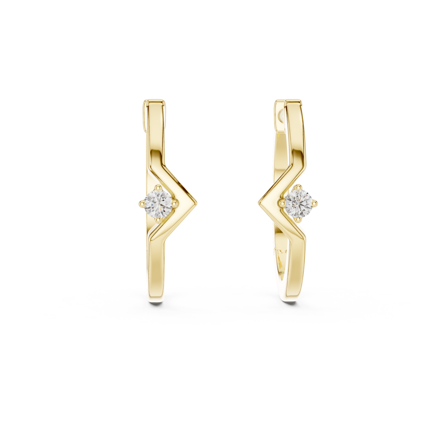 Charlotte Diamond Earring