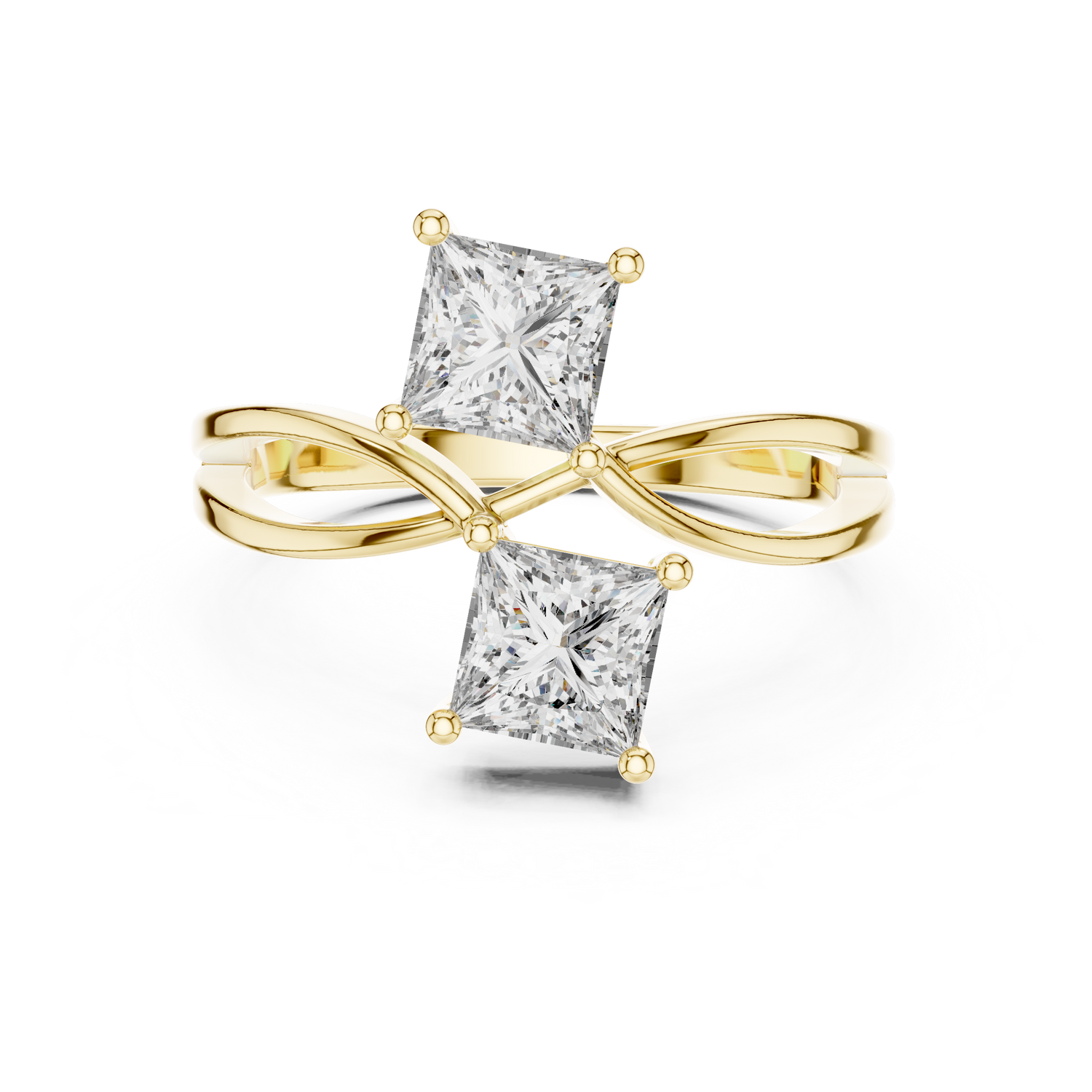 Amelia Two Stone Ring