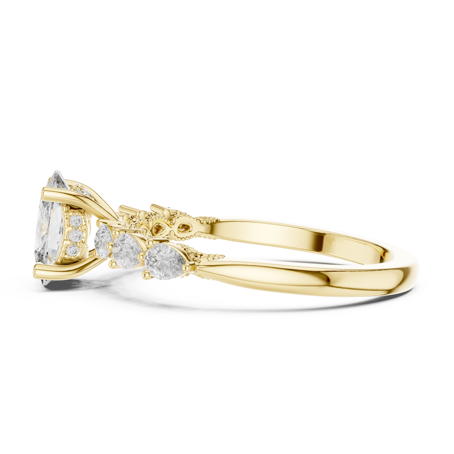 Hazel Solitaire Ring
