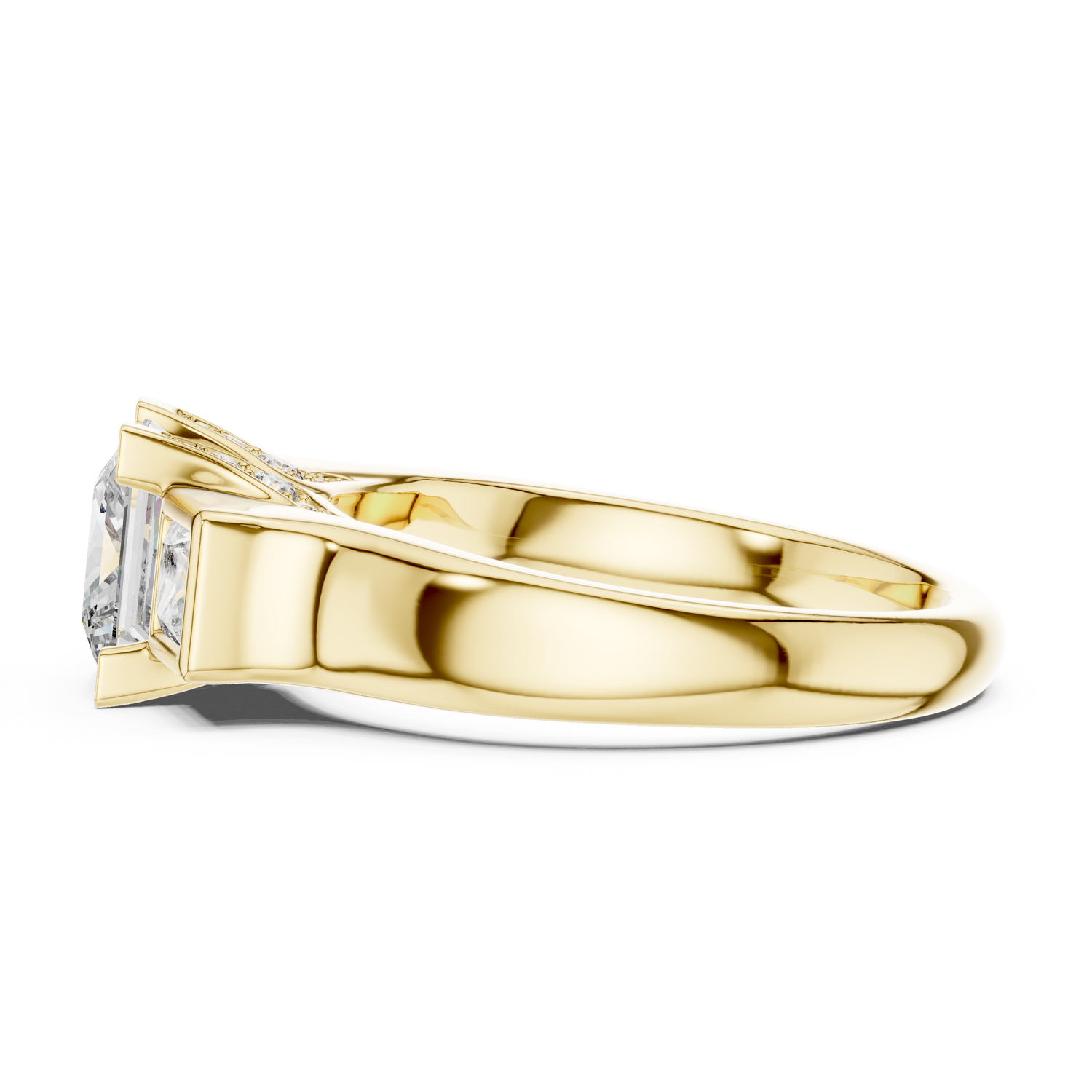 Aurora Three Stone Ring