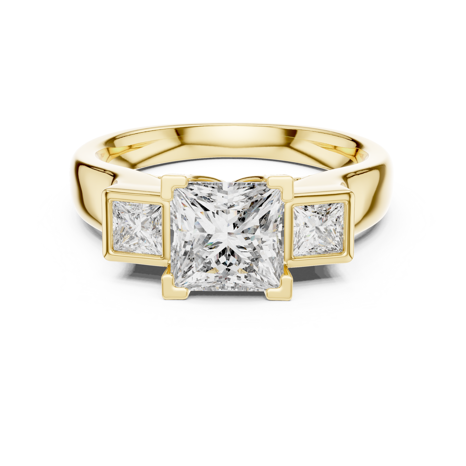 Aurora Three Stone Ring