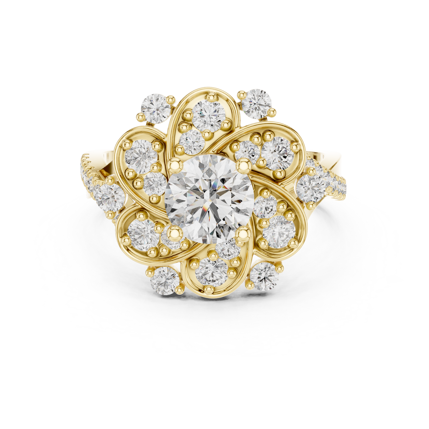 Lucy Solitaire Ring