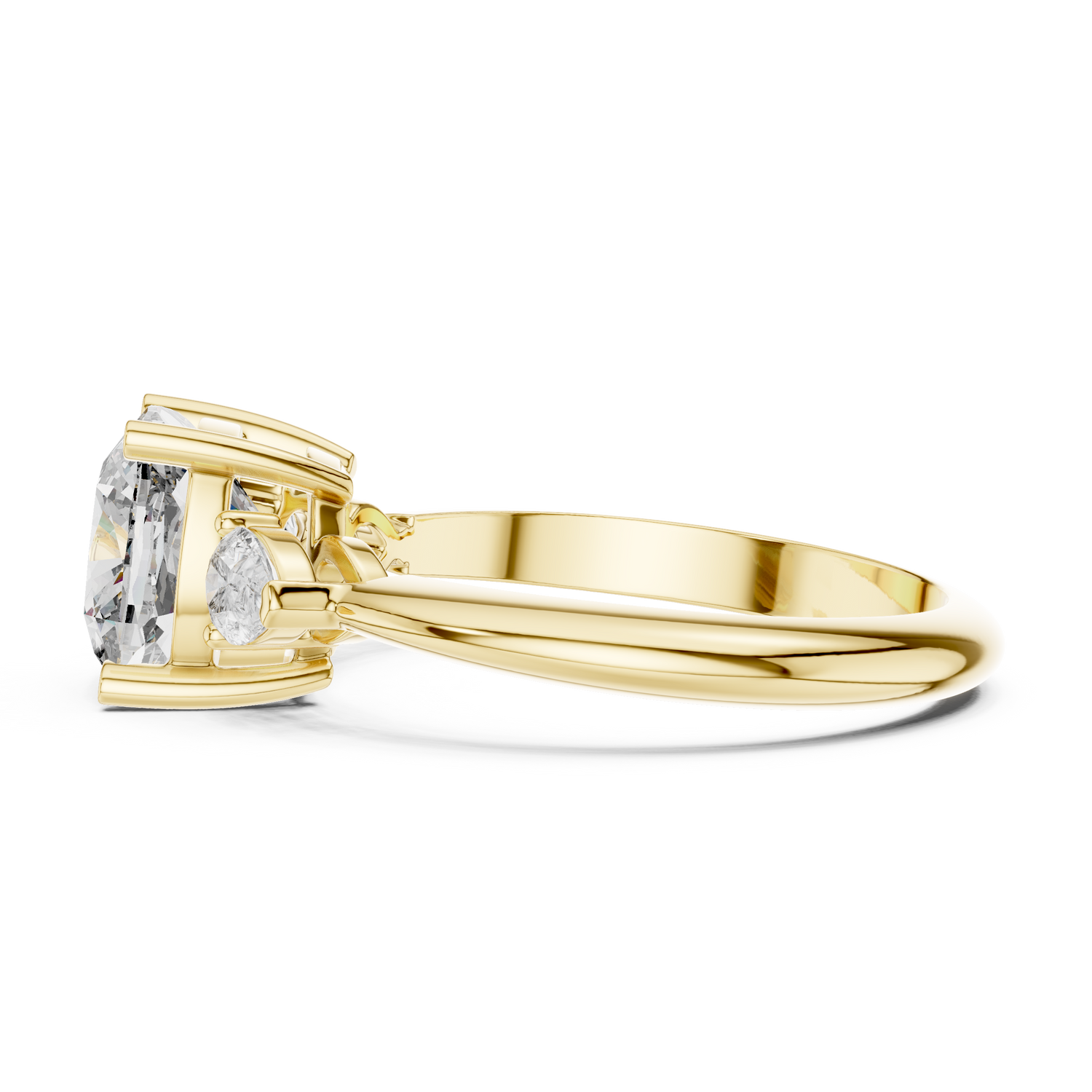 Anna Three Stone Ring