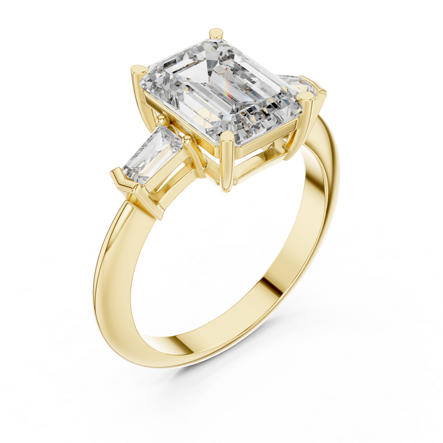 Nova Three Stone Ring
