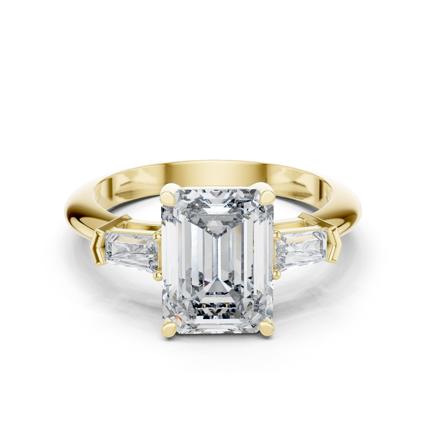Nova Three Stone Ring