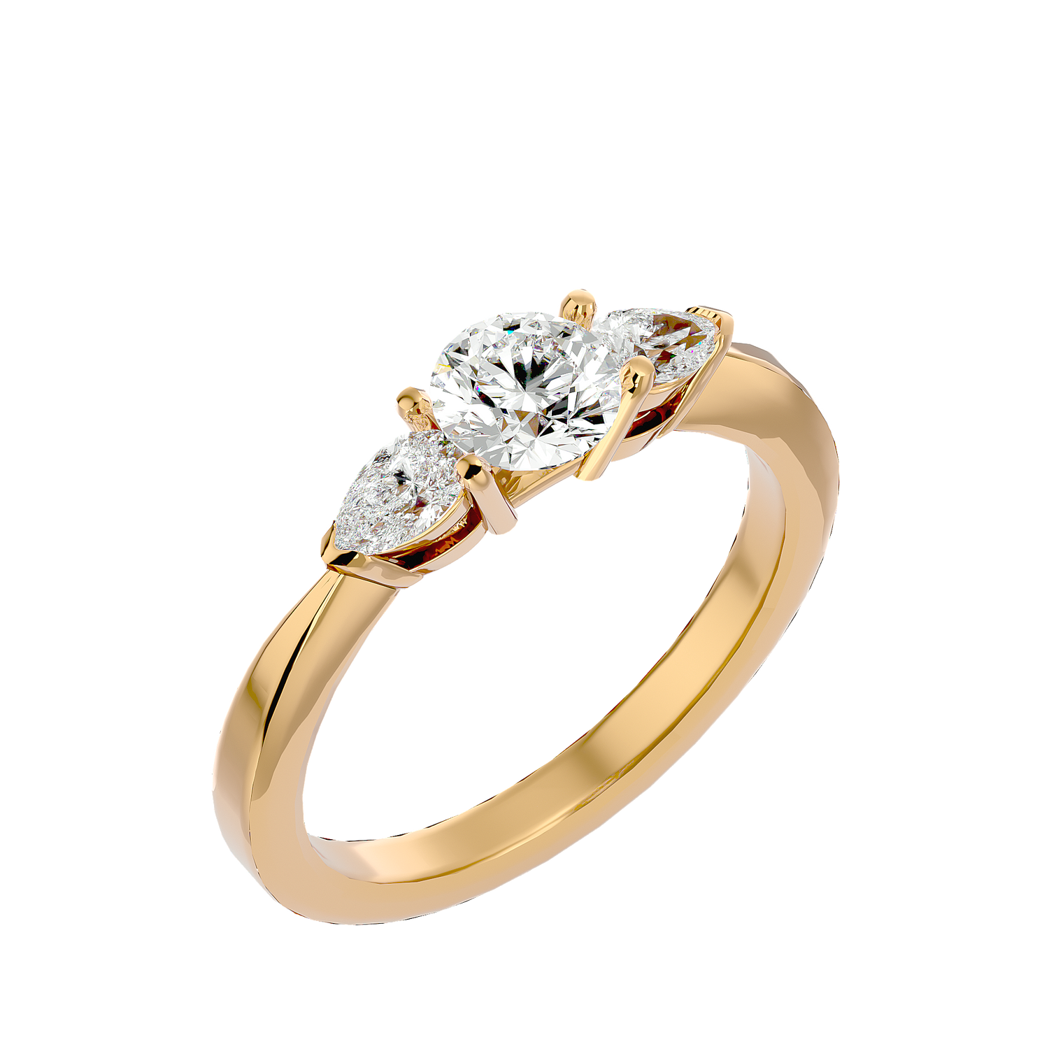 Bethany Three Stone Ring