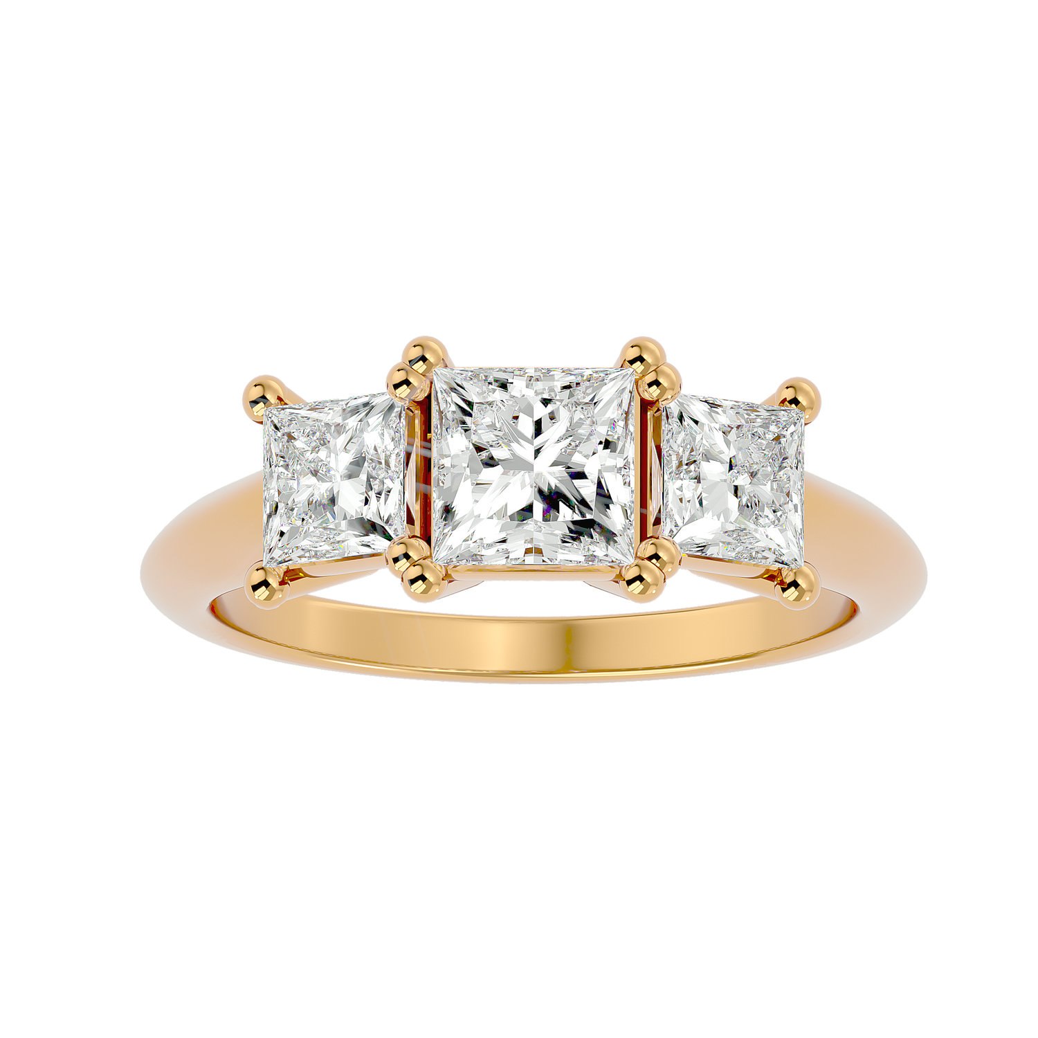 Brigitte Three Stone Ring