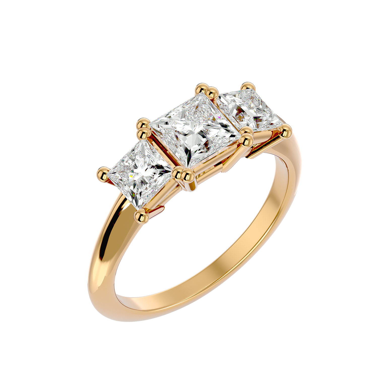 Brigitte Three Stone Ring