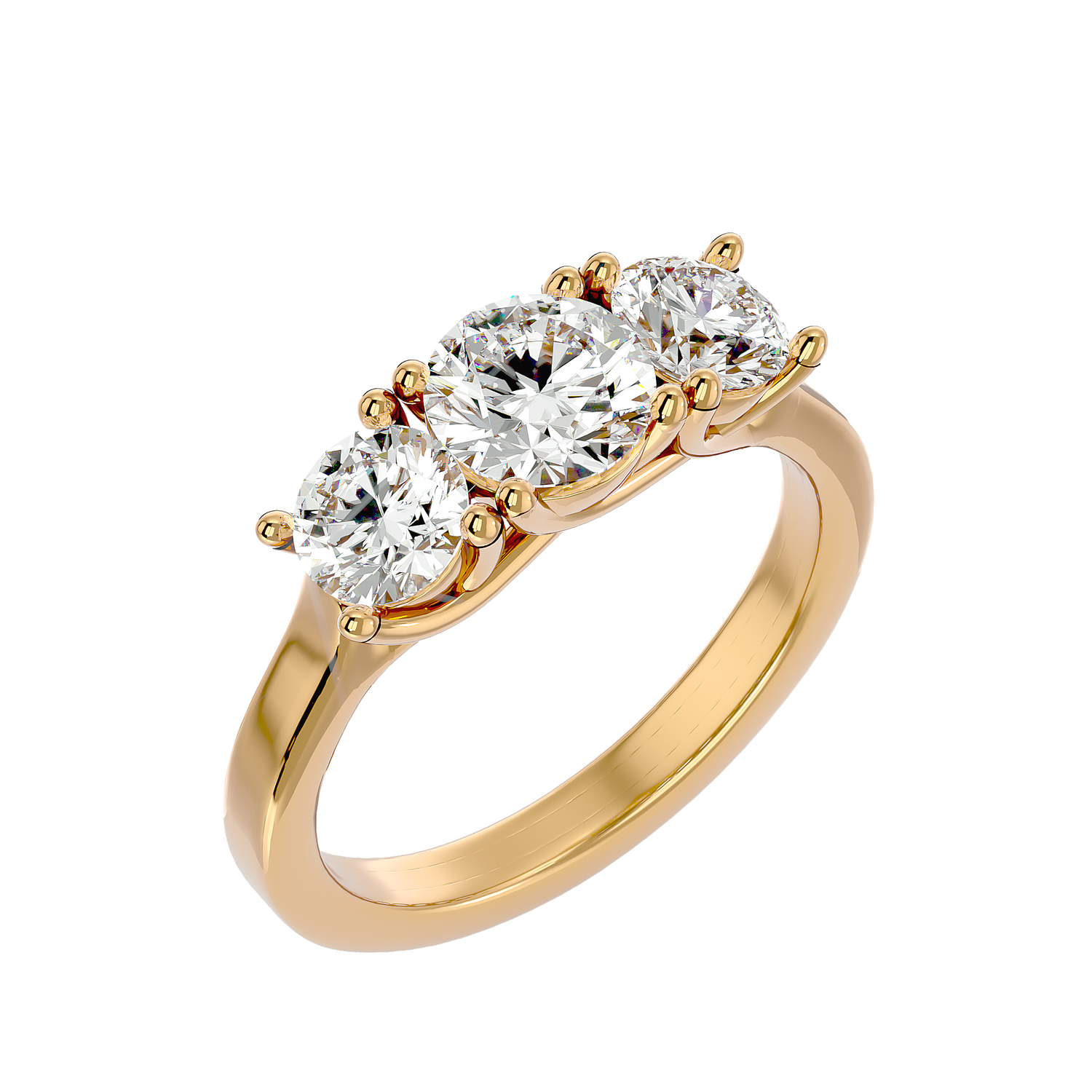 Caledonia Three Stone Ring