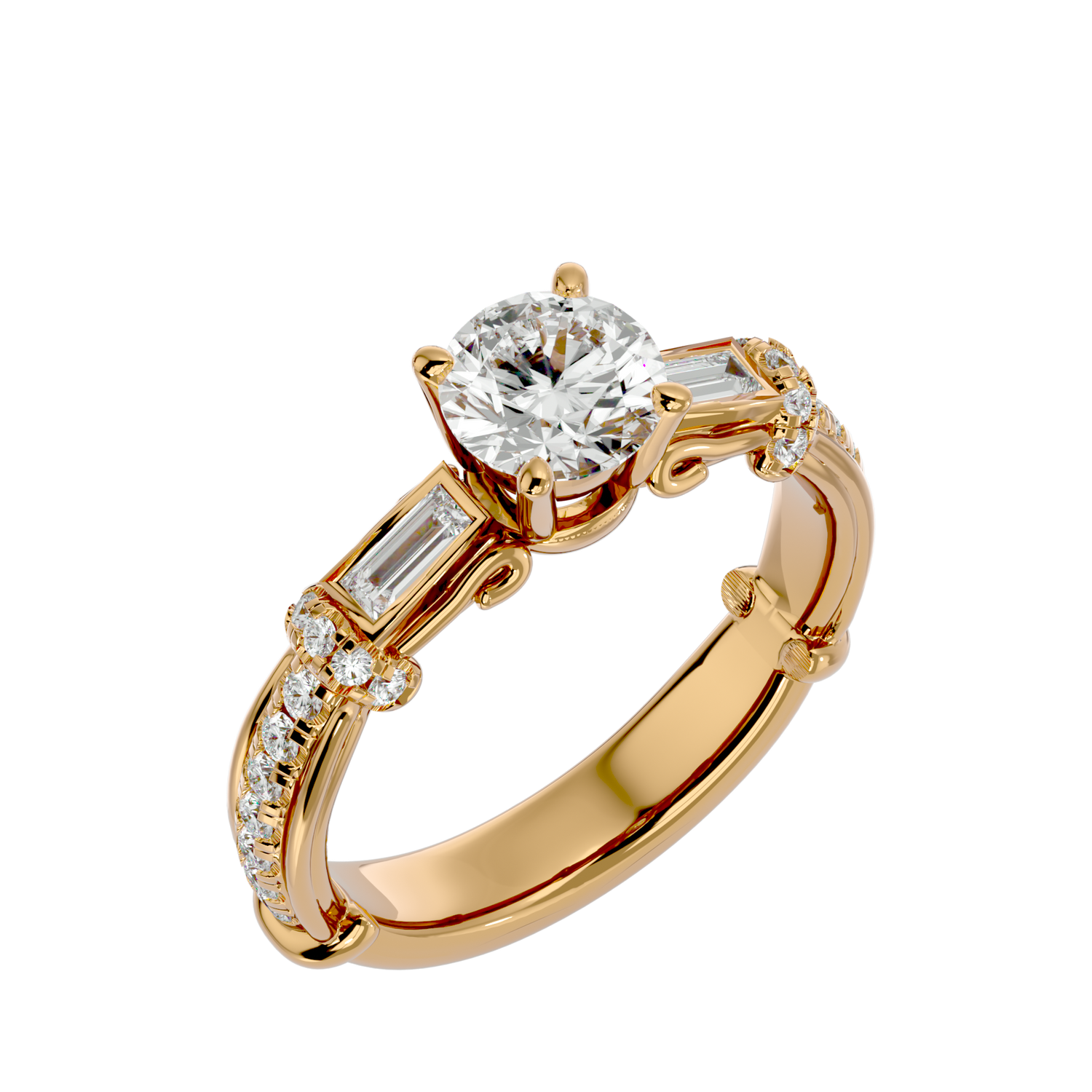 Gwendolyn Solitaire Ring