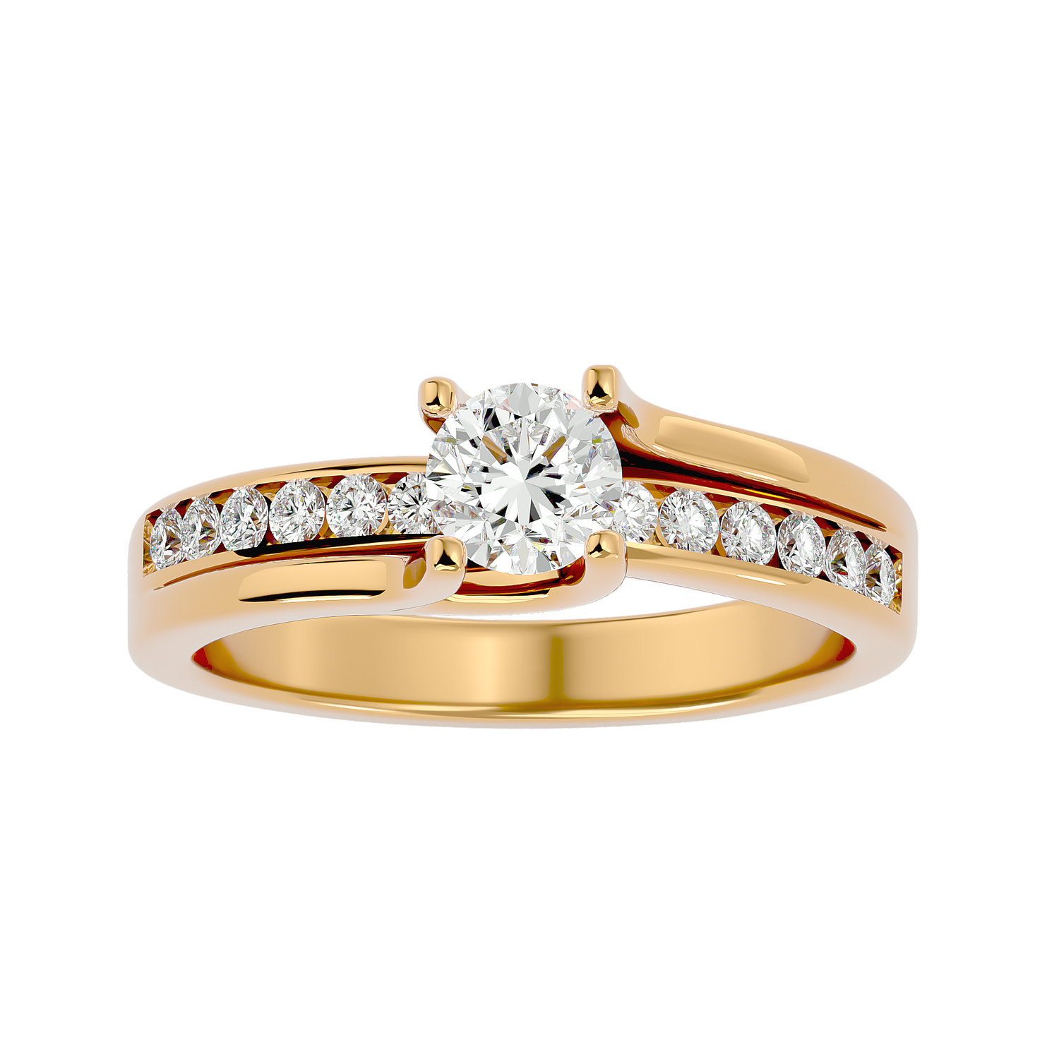 Scarlett Solitaire Ring