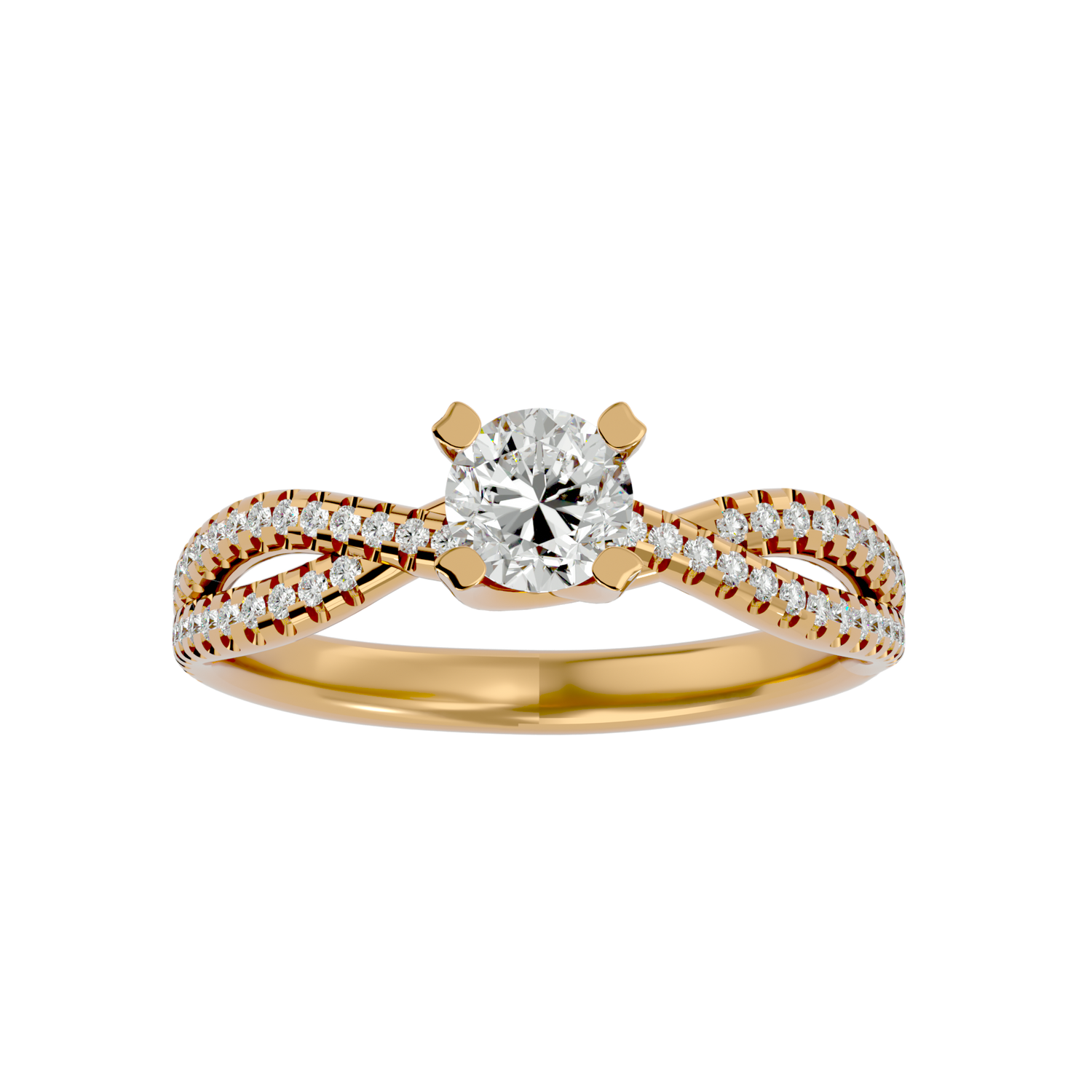 Kylie Solitaire Ring