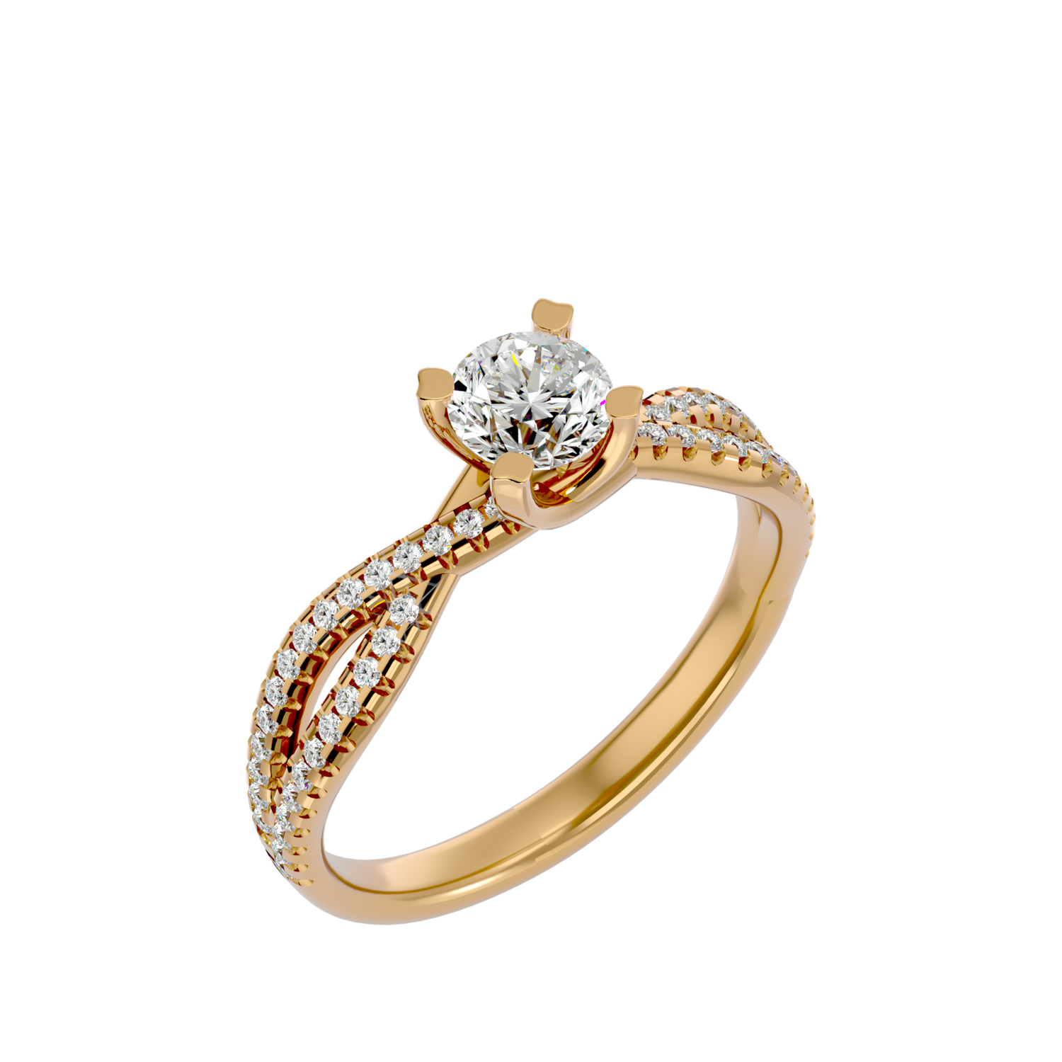 Kylie Solitaire Ring