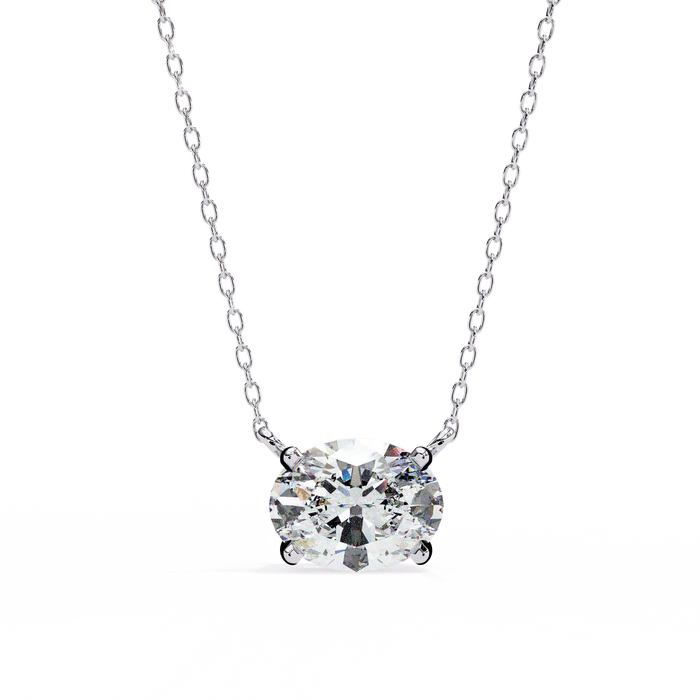 Carine Solitaire Pendant