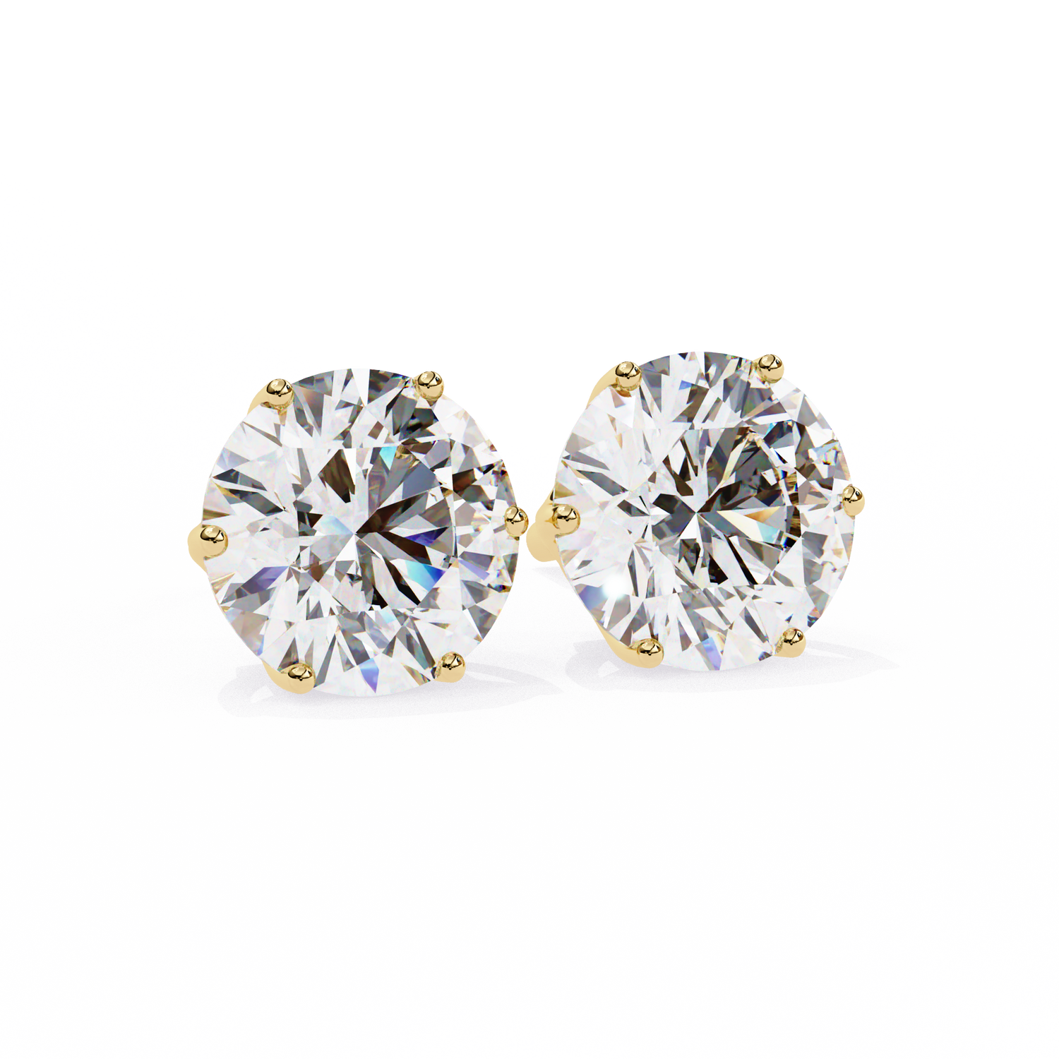 Zinnia Solitaire Earring